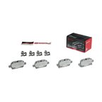 Brembo P59095N Disc Brake Pad Set - Rear - view 7