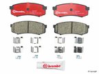 Brembo P83024N Disc Brake Pad Set - Rear - view 1