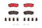 Brembo P83024N Disc Brake Pad Set - Rear - view 2