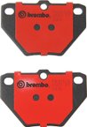 Brembo P83052N Disc Brake Pad Set - Rear - view 3