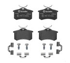 Brembo P85020 Disc Brake Pad Set - Rear - view 2