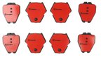 Brembo P85054N Disc Brake Pad Set - Front - view 3