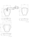 Brembo P85054N Disc Brake Pad Set - Front - view 4