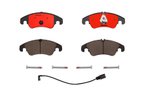 Brembo P85098N Disc Brake Pad Set - Front - view 2
