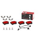 Brembo P85119N Disc Brake Pad Set - Rear - view 1