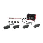 Brembo P85119N Disc Brake Pad Set - Rear - view 4