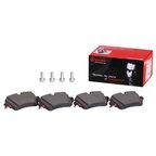 Brembo P85154N Disc Brake Pad Set - Rear - view 2