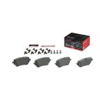 Brembo P85190N Disc Brake Pad Set - Rear - view 3