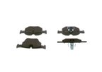 Bosch 0986424766 Disc Brake Pad Set - Rear - view 1