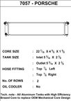 CSF Cooling 7057 Radiator - Center - view 5