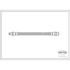 Corteco 19018508 Brake Hydraulic Hose - Front or Rear - view 1