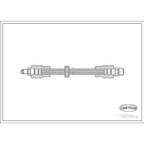 Corteco 19020656 Brake Hydraulic Hose - Rear - view 1