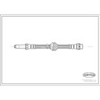 Corteco 19026628 Brake Hydraulic Hose - Front - view 1