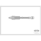 Corteco 19026685 Brake Hydraulic Hose - Front - view 1