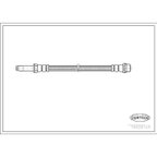 Corteco 19026705 Brake Hydraulic Hose - Front or Rear - view 1