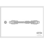 Corteco 19034685 Brake Hydraulic Hose - Front - view 1