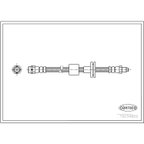 Corteco 19034869 Brake Hydraulic Hose - Front - view 1