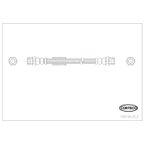 Corteco 19036353 Brake Hydraulic Hose - Rear - view 1