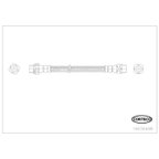 Corteco 19036498 Brake Hydraulic Hose - view 1