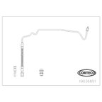 Corteco 19036851 Brake Hydraulic Hose - Rear Left - view 1