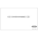 Corteco 19037283 Brake Hydraulic Hose - Rear - view 1