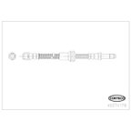 Corteco 49374178 Brake Hydraulic Hose - Front - view 1