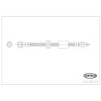 Corteco 49374255 Brake Hydraulic Hose - Front Left or Front Right - view 1