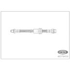 Corteco 49378450 Brake Hydraulic Hose - Rear - view 1