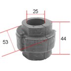 Corteco 80000262 Suspension Stabilizer Bar Bushing - Front - view 1