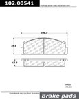 Centric 102.00541 Disc Brake Pad Set - Front - view 1