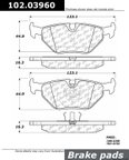 Centric 102.03960 Disc Brake Pad Set - Rear - view 1