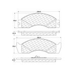 Centric 102.04110 Disc Brake Pad Set - Front or Rear - view 4