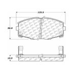 Centric 102.04350 Disc Brake Pad Set - Front - view 6