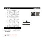 Centric 102.04560 Disc Brake Pad Set - Front - view 5