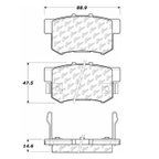 Centric 102.05370 Disc Brake Pad Set - Front or Rear - view 5