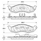 Centric 102.05760 Disc Brake Pad Set - Front - view 5