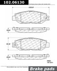 Centric 102.06130 Disc Brake Pad Set - Rear - view 1