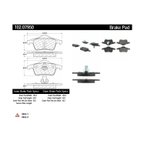 Centric 102.07950 Disc Brake Pad Set - Rear - view 6
