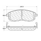 Centric 102.08151 Disc Brake Pad Set - Front - view 5