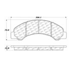 Centric 102.08250 Disc Brake Pad Set - Front - view 5