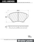 Centric 102.08900 Disc Brake Pad Set - Front - view 1
