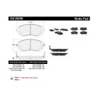 Centric 102.09290 Disc Brake Pad Set - Front - view 7