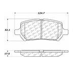 Centric 102.09560 Disc Brake Pad Set - Front - view 5