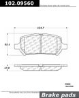 Centric 102.09560 Disc Brake Pad Set - Front - view 1