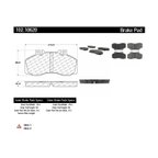 Centric 102.10620 Disc Brake Pad Set - Front or Rear - view 4