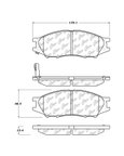 Centric 102.11930 Disc Brake Pad Set - Front - view 4