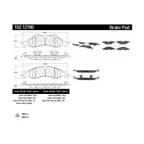 Centric 102.12780 Disc Brake Pad Set - Front - view 6