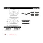 Centric 102.12960 Disc Brake Pad Set - Rear - view 6
