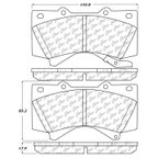 Centric 102.13030 Disc Brake Pad Set - Front - view 5