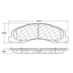 Centric 102.13280 Disc Brake Pad Set - Front - view 5